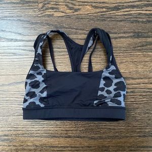 Lululemon Animal Print Sports Bra